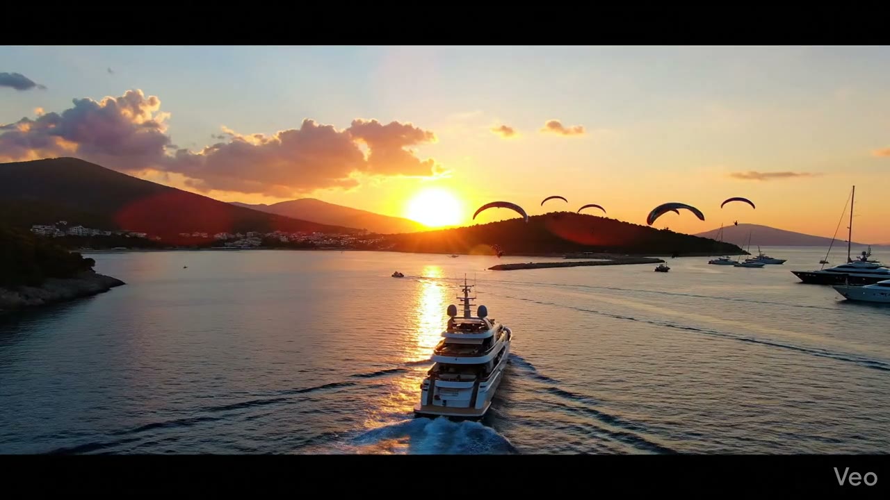 Muğla'da Gün Batımı