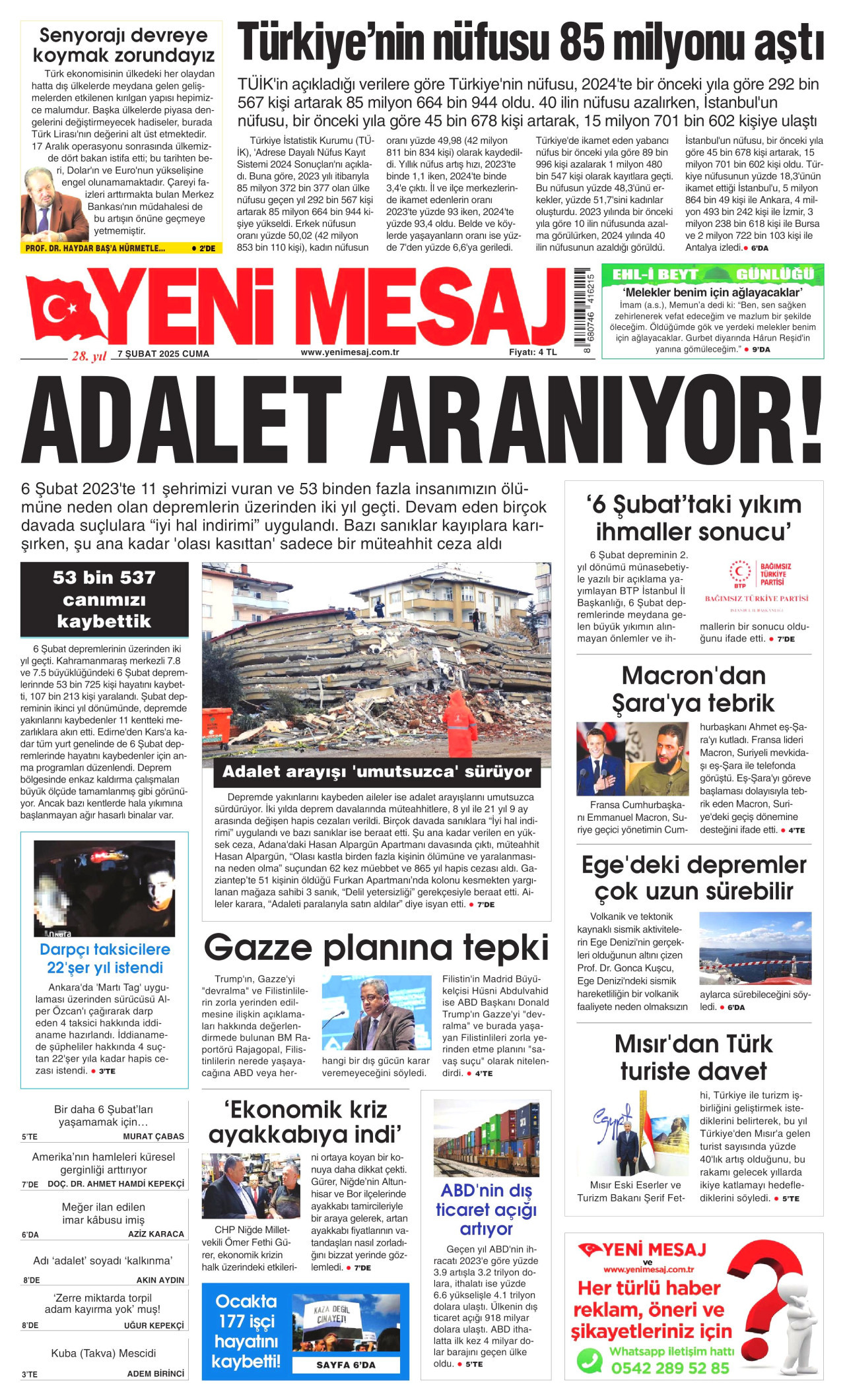 Yeni Mesaj