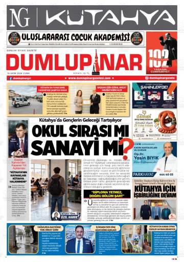 Dumlupınar gazetesi ilk sayfası