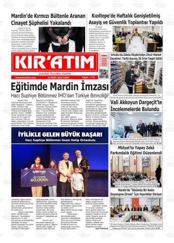 Kır'atım gazetesi ilk sayfası