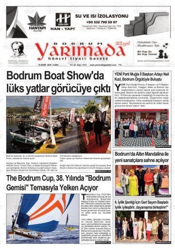 Yarımada gazetesi ilk sayfası