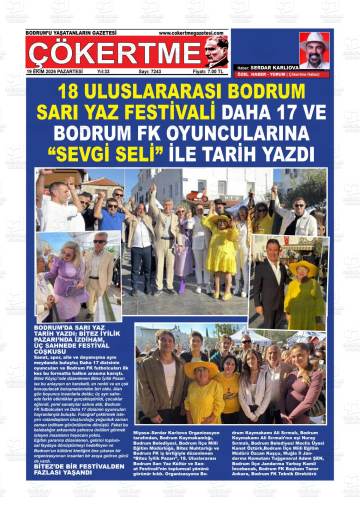 Çökertme gazetesi ilk sayfası