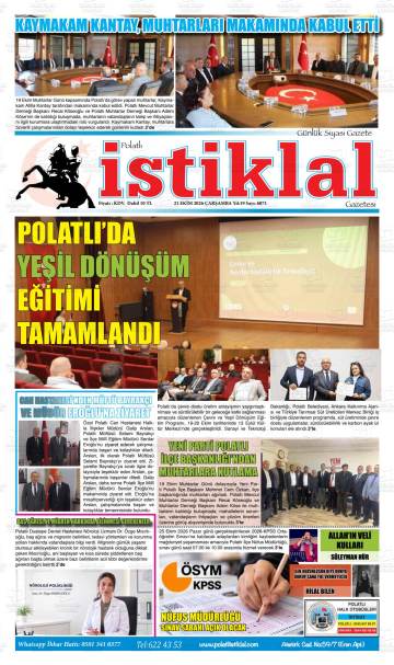 İstiklal gazetesi ilk sayfası