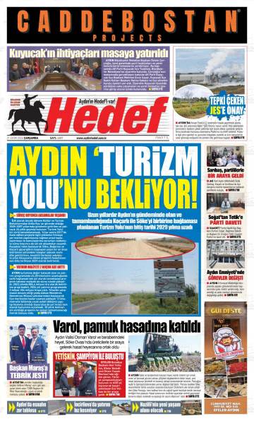 Hedef gazetesi ilk sayfası