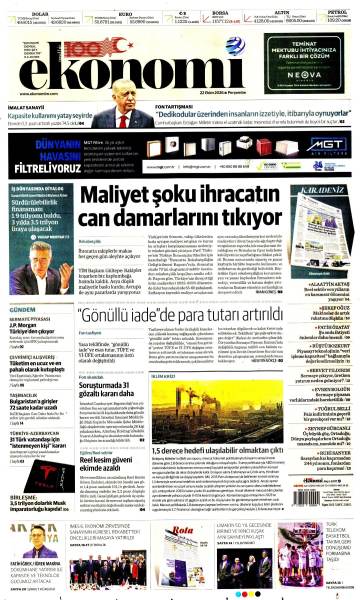 Nasıl Bir Ekonomi gazetesi ilk sayfası