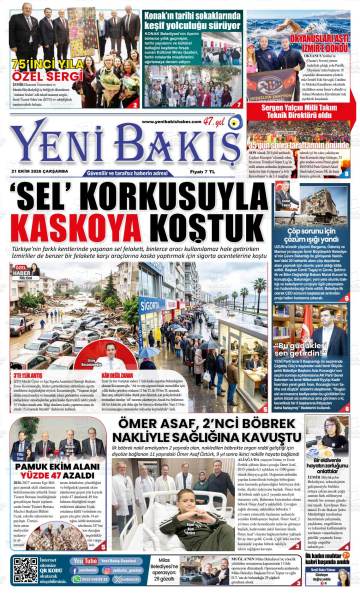 Yeni Bakış gazetesi ilk sayfası