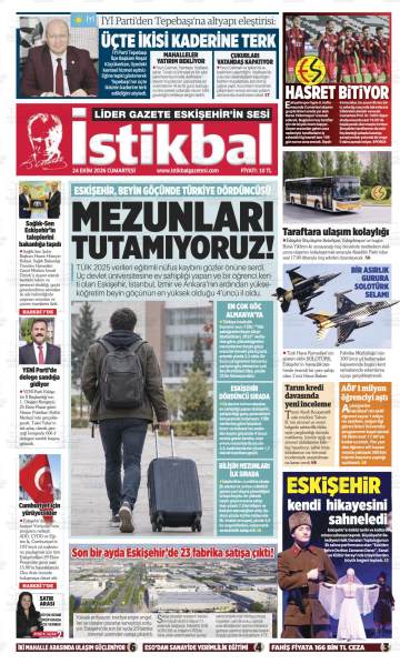 İstikbal gazetesi ilk sayfası
