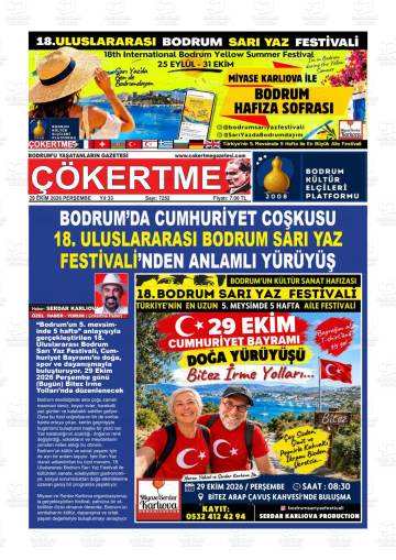 Çökertme gazetesi ilk sayfası