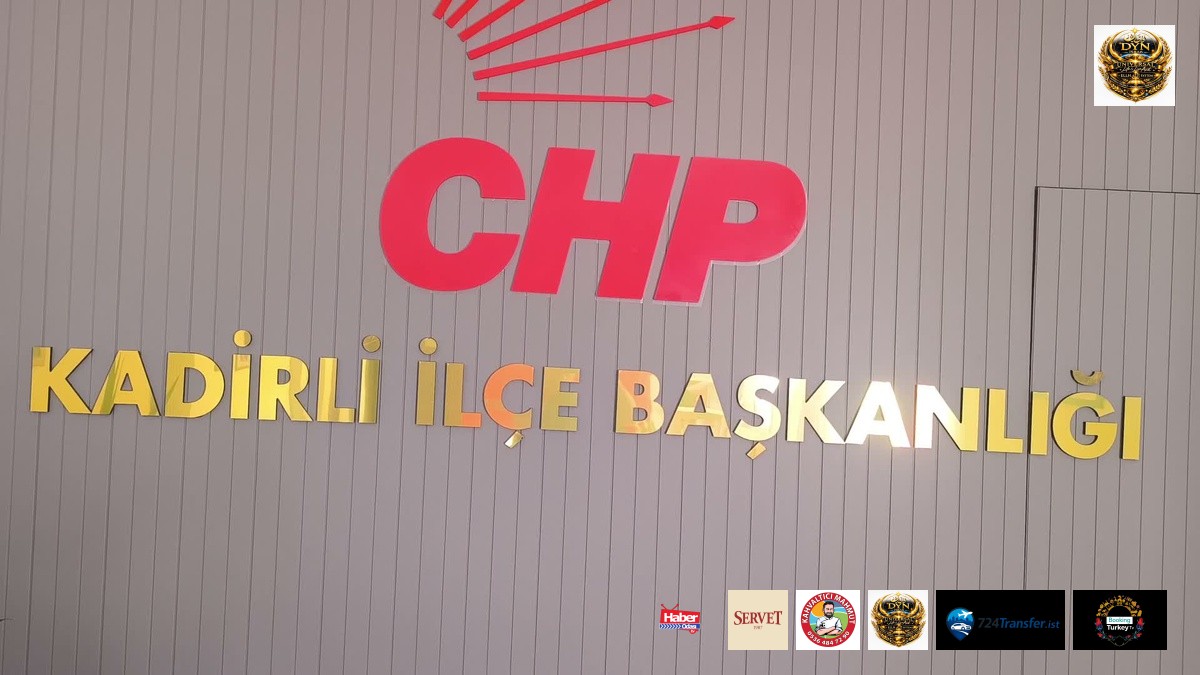 CHP Kadirli İlçe Başkanı Dalkılıç, atandıktan iki ay sonra görevinden istifa etti