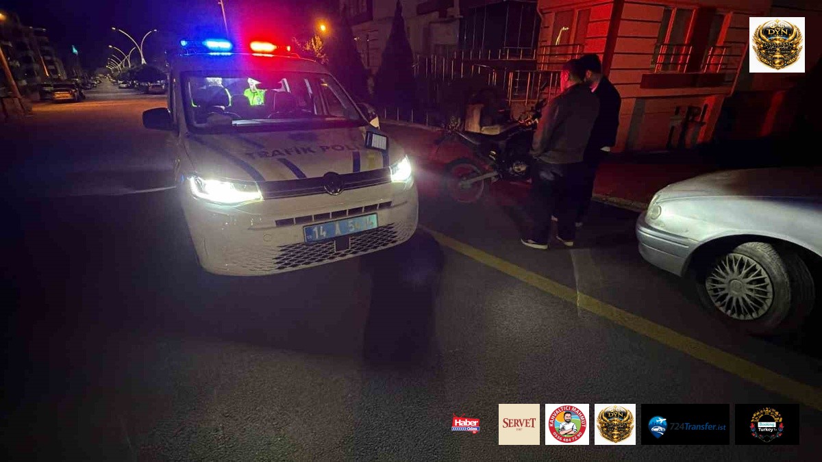 Bolu'da motosiklet sürücüsü yaralandı, iddia edilen araç sürücüsü kaçtı