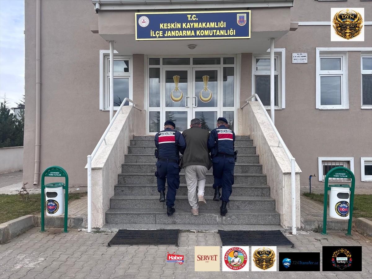 Kırıkkale'de haklarında kesinleşmiş hapis cezası bulunan 2 firari hükümlü yakalandı