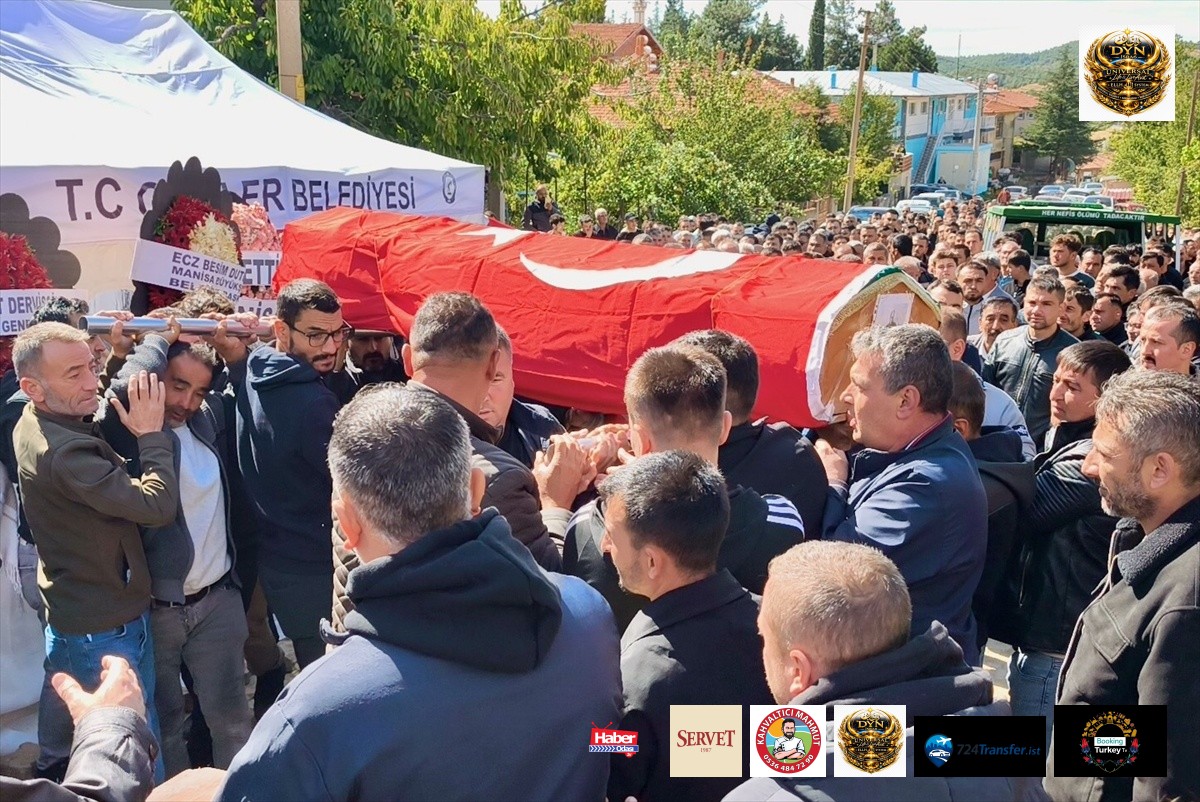 Manisa Soma'daki maden göçüğünde ölen İsa Olcay, Kütahya Gediz'de toprağa verildi
