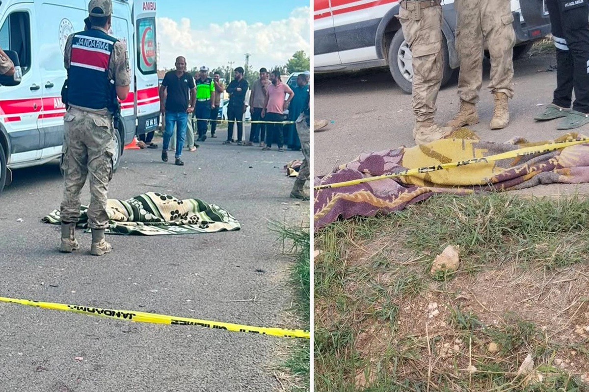 Şanlıurfa Akçakale'de motosiklet traktör mibzerine çarptı, 2 çocuk hayatını kaybetti