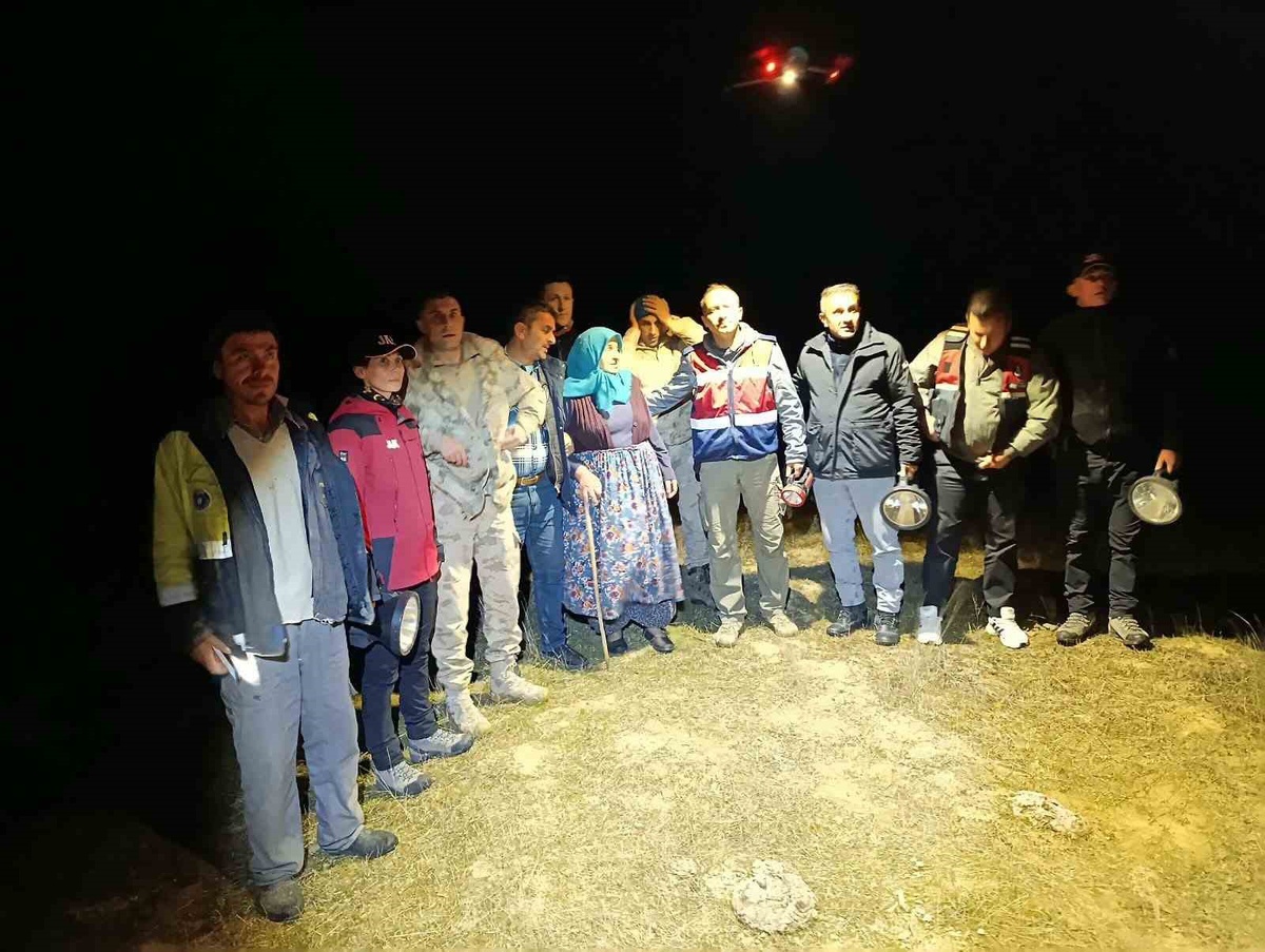 Bursa'da 3 gündür kayıp olan zihinsel engelli kadın dronla bulundu! Meyve yiyerek hayatta kalmış