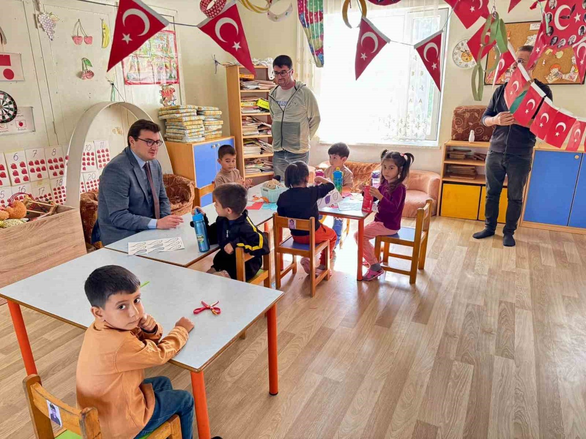 Bozdoğan Kaymakamı Sözen, Yaka İlkokulu ve Anaokulu'nda eğitim ortamını inceledi