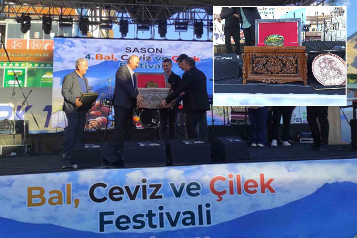 1 kilosuna servet ödedi! Sason balı açık artırmada 400 bin TL'ye satıldı