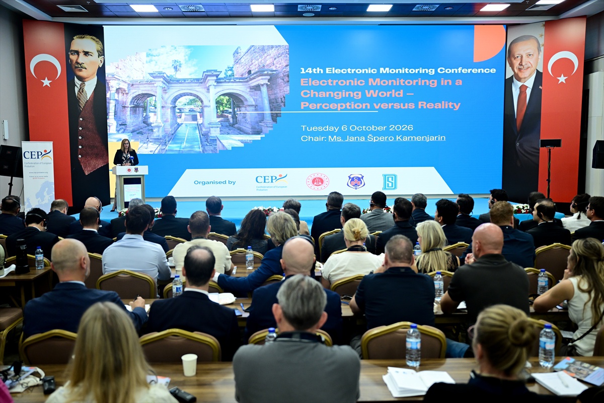 CEP'in 14. Elektronik İzleme Konferansı 32 ülkeden 400 kişiyle Antalya'da başladı