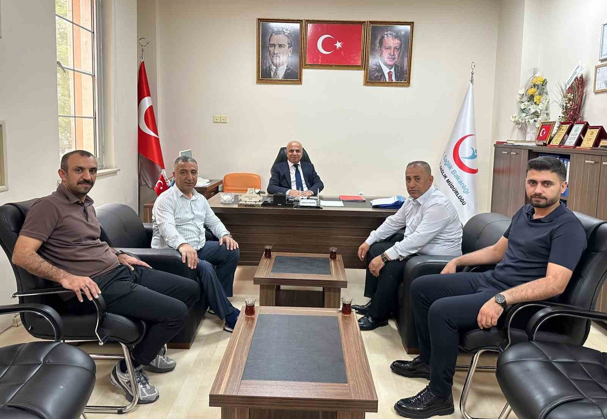 Sağlık-Sen Şırnak ve Mardin şubeleri, sağlık çalışanlarının sorunlarını istişare etti