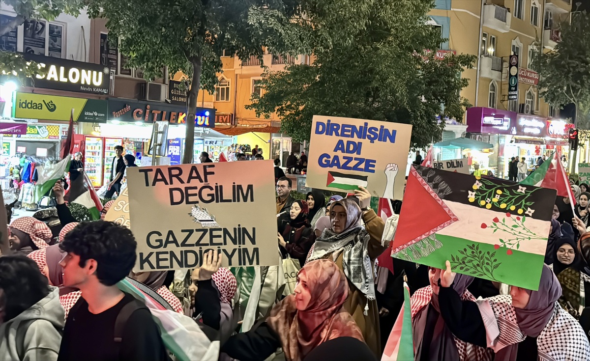 Niğde ve Kırşehir'de Gazze'deki soykırıma karşı yürüyüş ve etkinlik düzenlendi