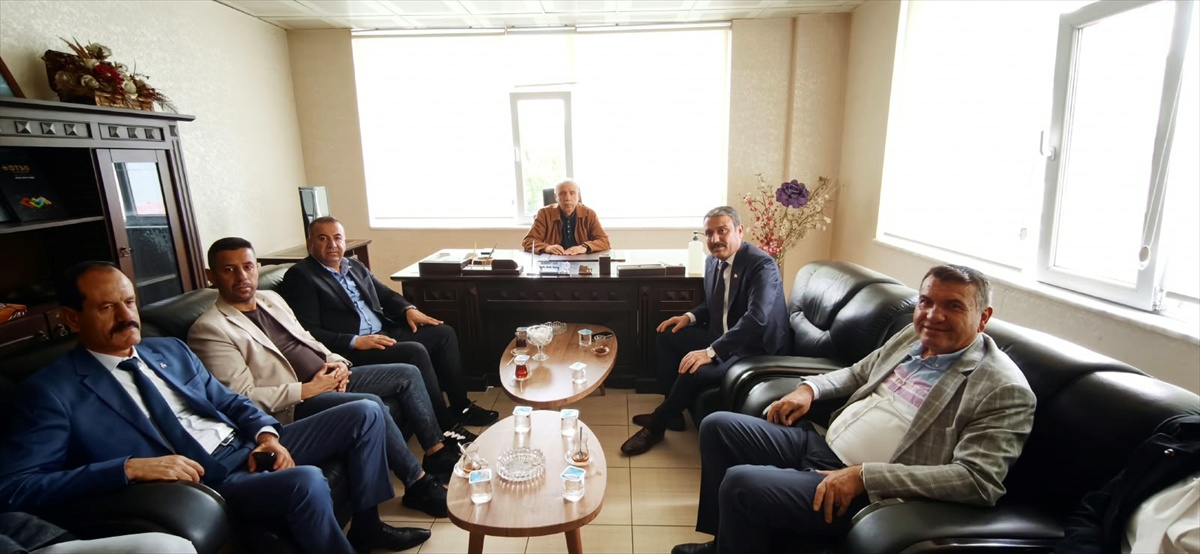 [BELEDIYE · Diyarbakır] MHP Diyarbakır İl Başkanı Özcoşkun, Gıda Toptancılar Sitesi'nde esnafı dinledi