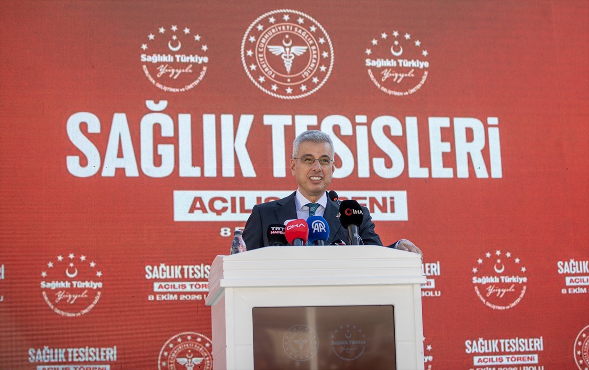 Sağlık Bakanı Memişoğlu, Bolu'da "Eczacı Rumeysa Gültekin Hemodiyaliz Merkezi"nin açılışında konuştu:
