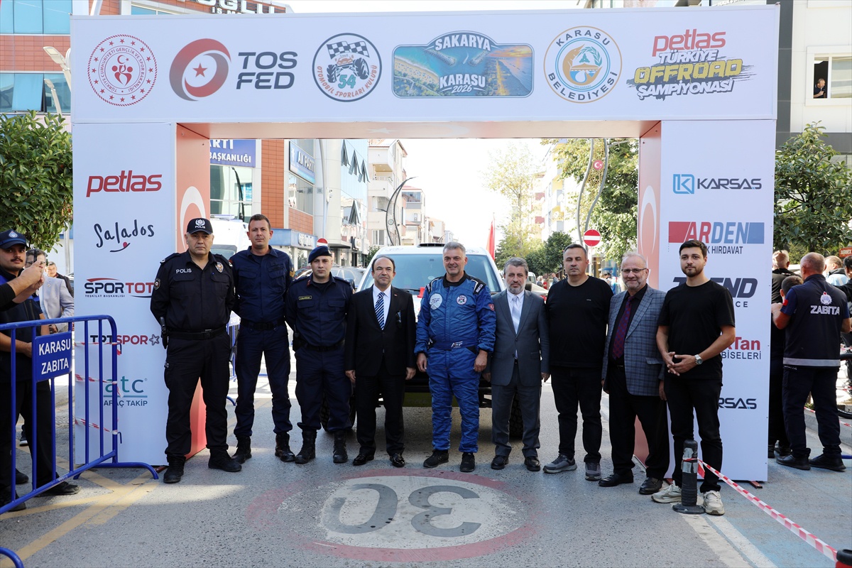 PETLAS 2026 Türkiye Offroad Şampiyonası finali Sakarya Karasu'da 25 araçla start aldı