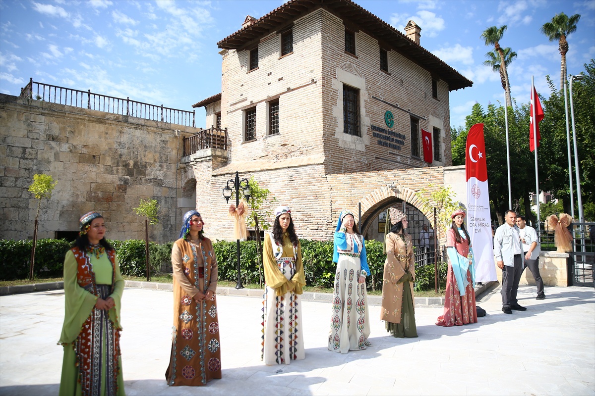 Adana'da Selamlık Sofra Miras Evi, yaklaşık 600 yıllık yapıda hizmete açıldı