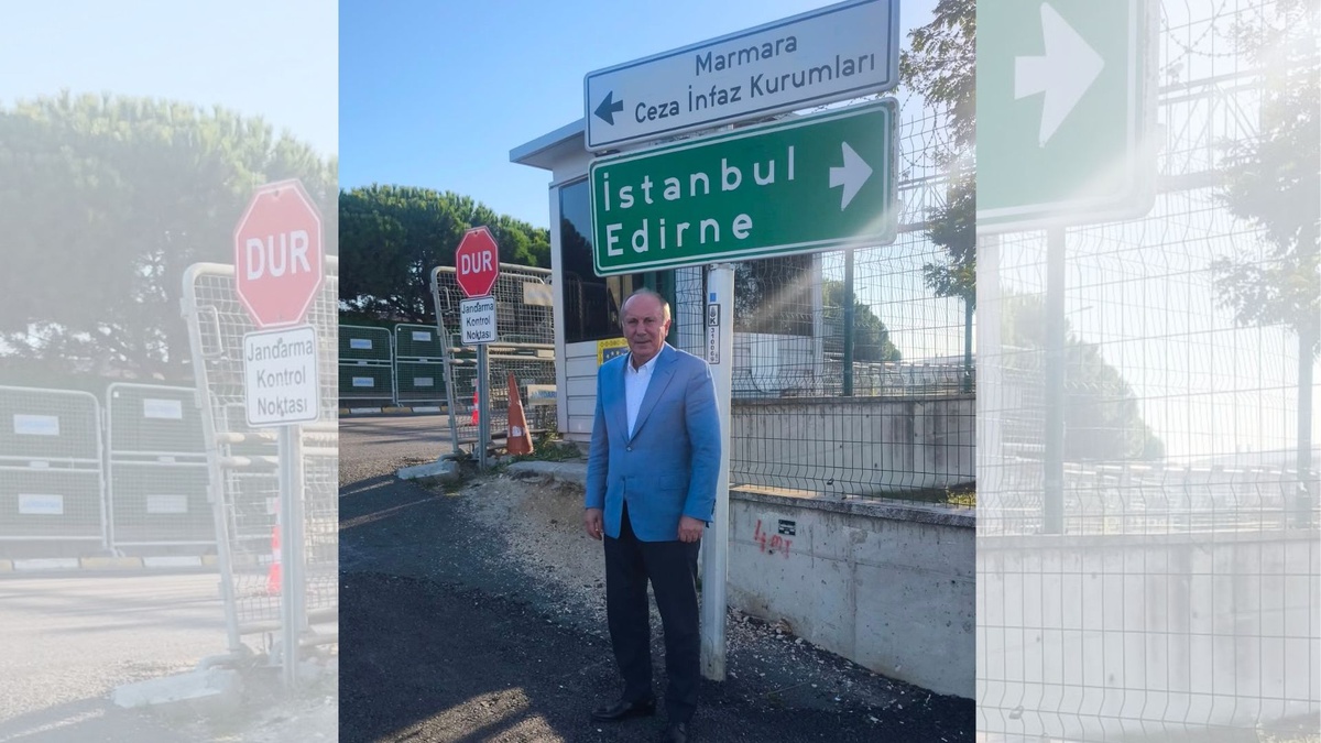 Muharrem İnce, Silivri Cezaevi'nde Ekrem İmamoğlu'nu ziyaret ettiğini bildirdi