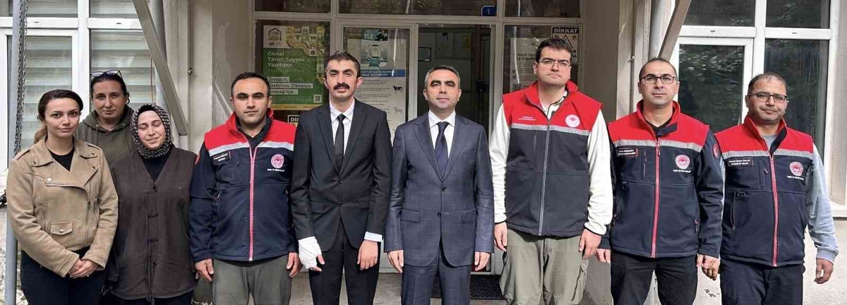 Erzurum İl Tarım ve Orman Müdürü Kenger, Şenkaya ve Olur'da çiftçilerle buluştu