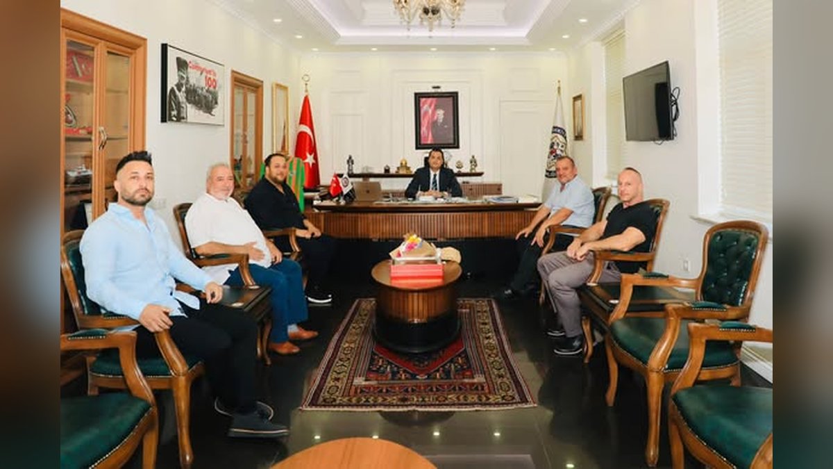 Alanya Otogarı Yazıhane İşletmecilerinden Kaymakam Öztürk'e Ziyaret