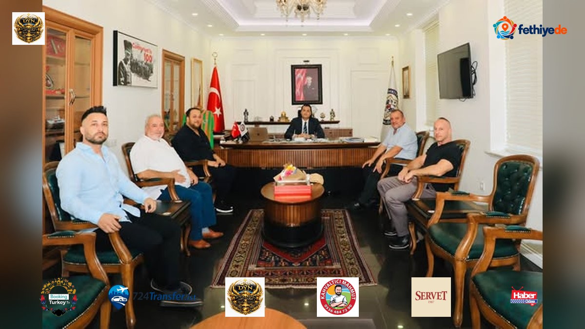 Alanya Otogarı Yazıhane İşletmecilerinden Kaymakam Öztürk'e Ziyaret