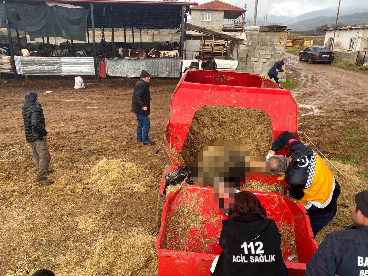 [BELEDIYE · Afyonkarahisar · Başmakçı] Afyonkarahisar'da Yem Karma Makinesi Kazası: Genç Hayatını Kaybetti
