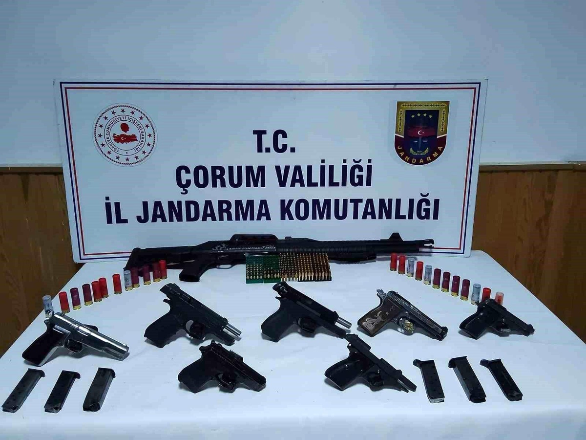 [BELEDIYE · Afyonkarahisar · Bayat] Çorum'da kaçak silah operasyonu