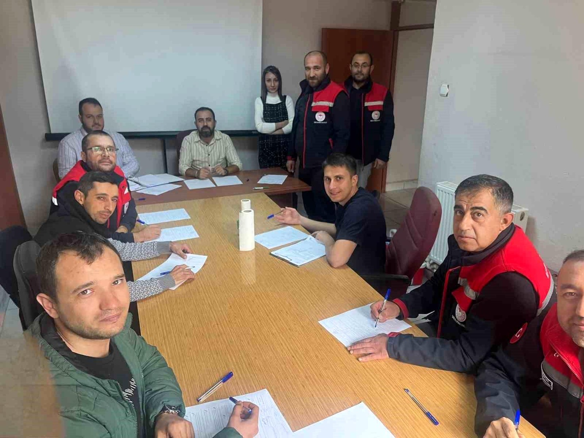 [BELEDIYE · Afyonkarahisar · Çobanlar] Afyonkarahisar'da Tarım ve Orman Personeline İş Güvenliği Eğitimi
