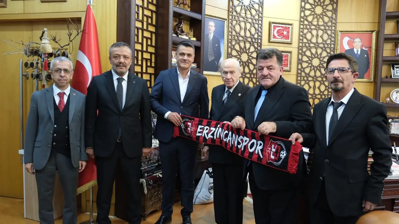 TFF 2. Lig ekibinden Devlet Bahçeli'ye ziyaret