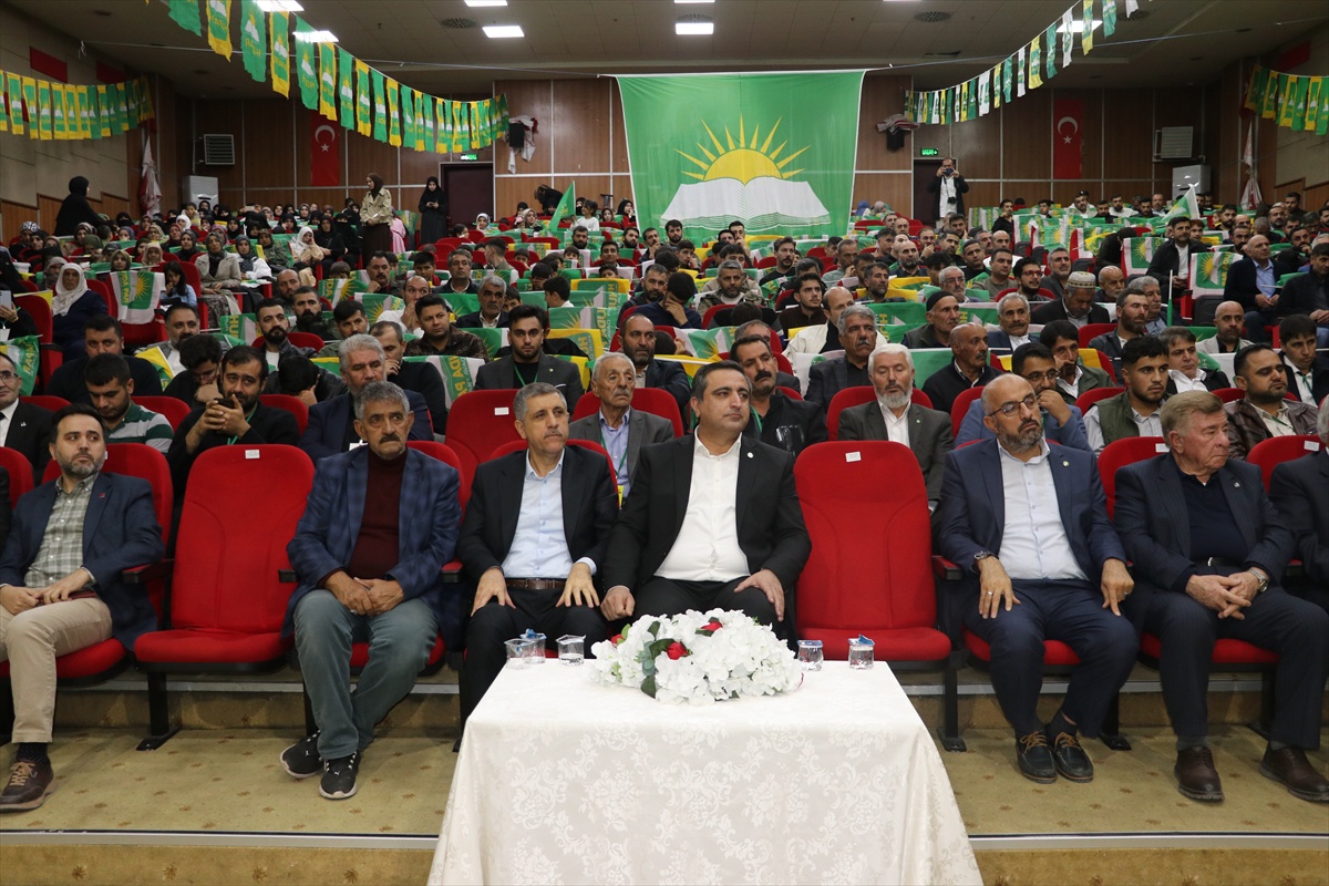 [BELEDIYE · Ağrı] HÜDA PAR Ağrı 5. Olağan İl Kongresi'nde Arif Yılmaz yeniden il başkanı seçildi