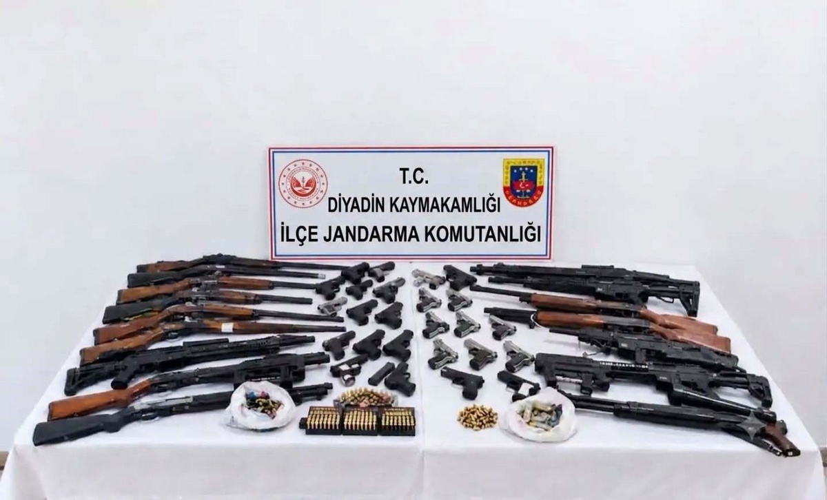[BELEDIYE · Ağrı · Diyadin] Diyadin’de silah kaçakçılığına büyük darbe: 28 adrese eş zamanlı operasyon