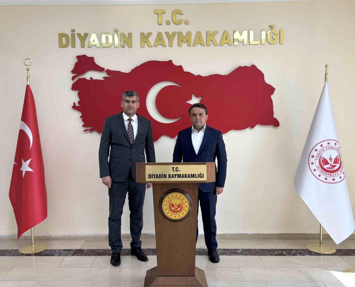 [YEREL / KAMU · Ağrı · Eleşkirt] Kaymakamlar Arasında Hayırlı Olsun Ziyareti