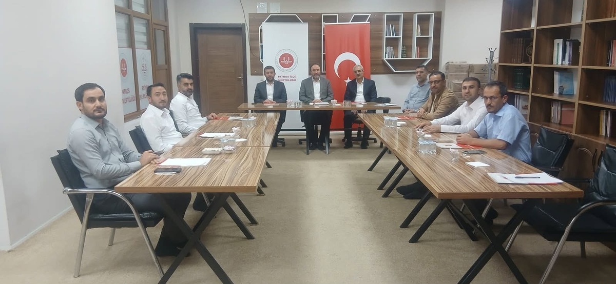 [BELEDIYE · Ağrı · Patnos] Ağrı ilçe müftüleri toplantısı Patnos’ta gerçekleştirildi