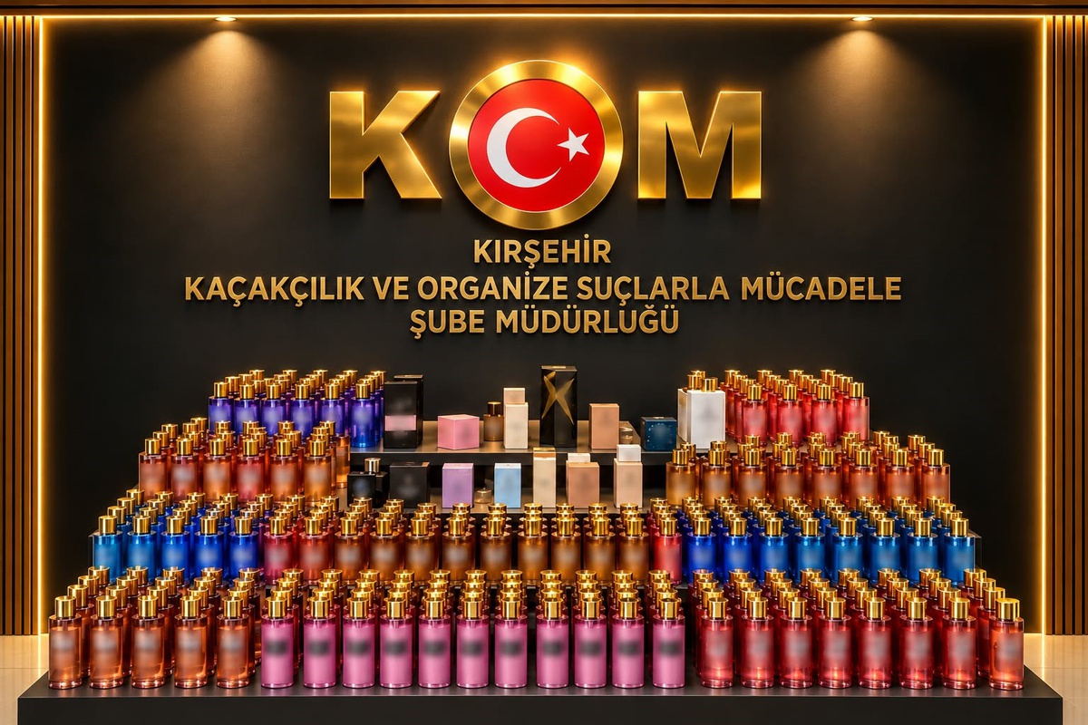 Kırşehir'de polis aramalarında 649 parfüm ele geçirildi, değeri yaklaşık 2 milyon TL