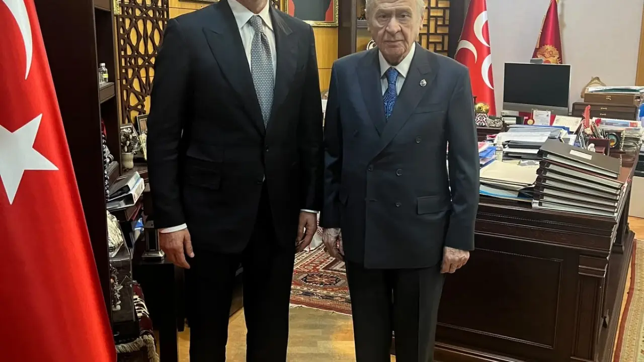 Hacıosmanoğlu'ndan Devlet Bahçeli'ye ziyaret