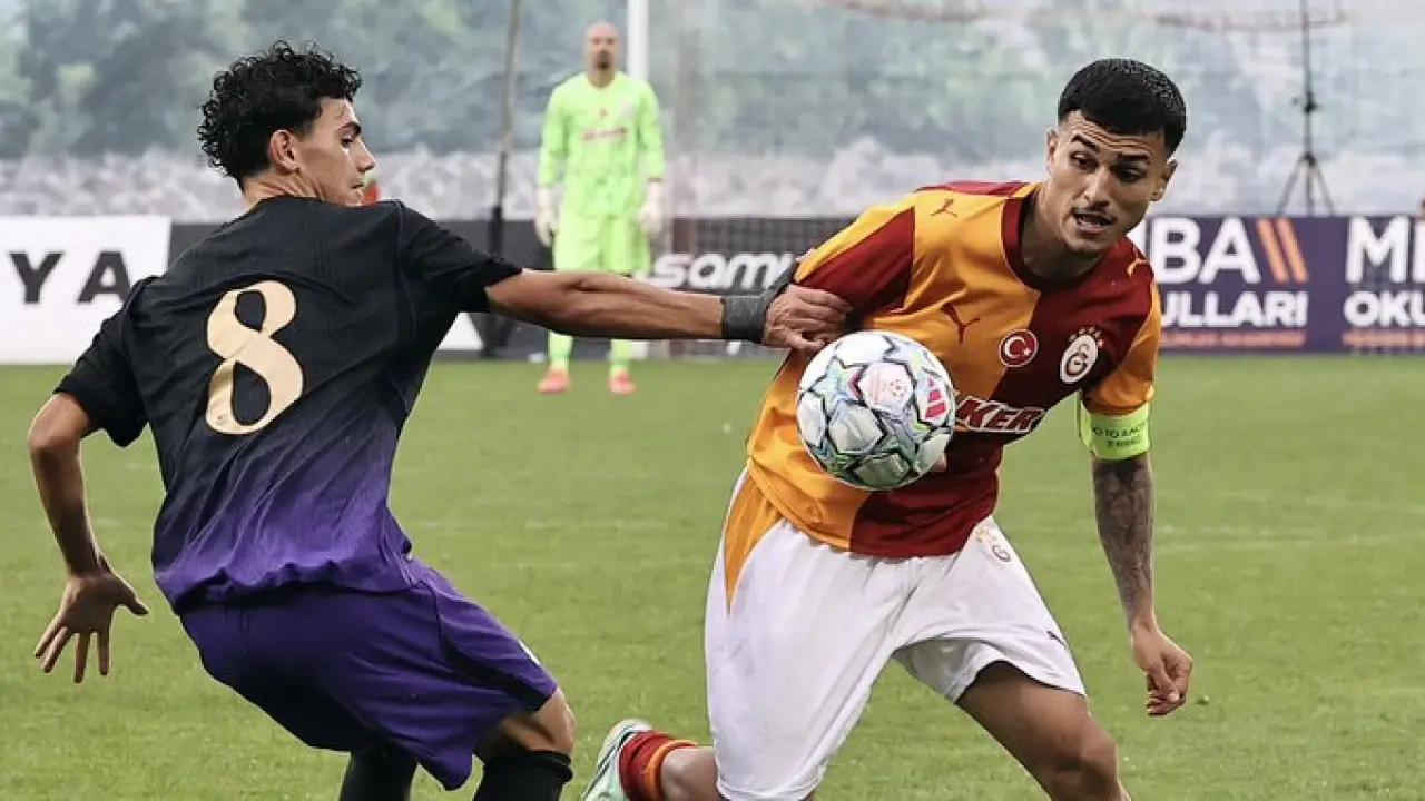 Gençlik Ligi'nde Galatasaray Barcelona'ya mağlup oldu!