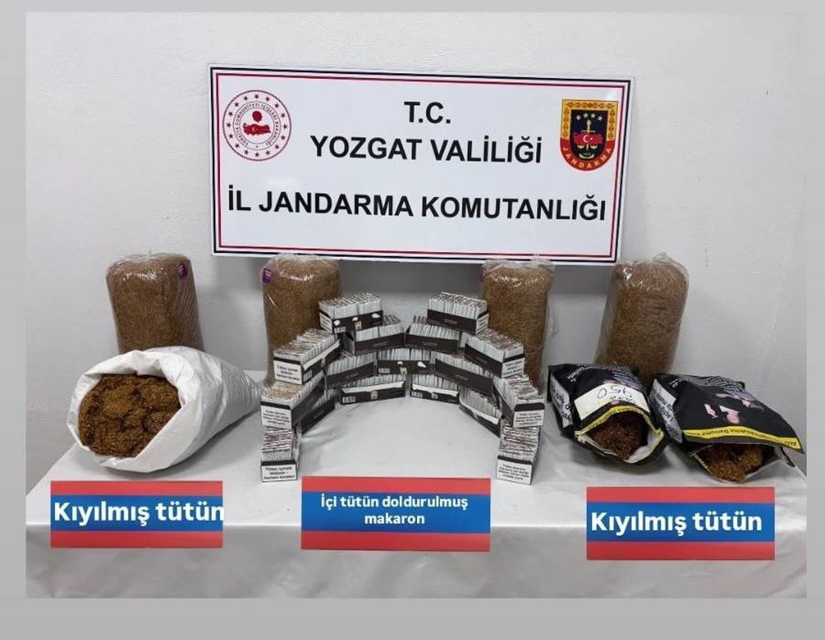 [BELEDIYE · Yozgat · Akdağmadeni] Yozgat'ta Kaçak Tütün Operasyonu
