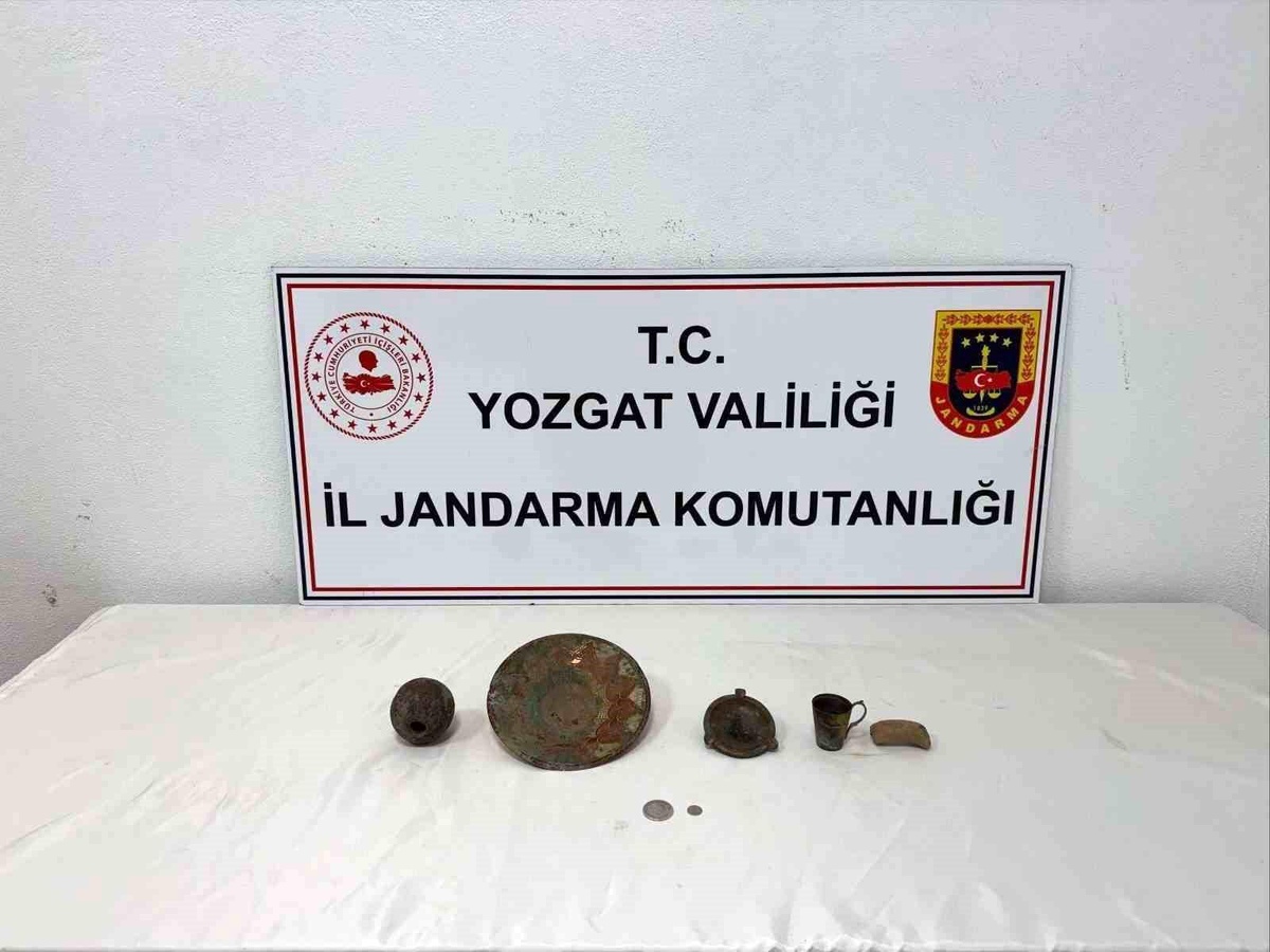 [BELEDIYE · Yozgat · Akdağmadeni] Yozgat'ta tarihi objeler yakalandı