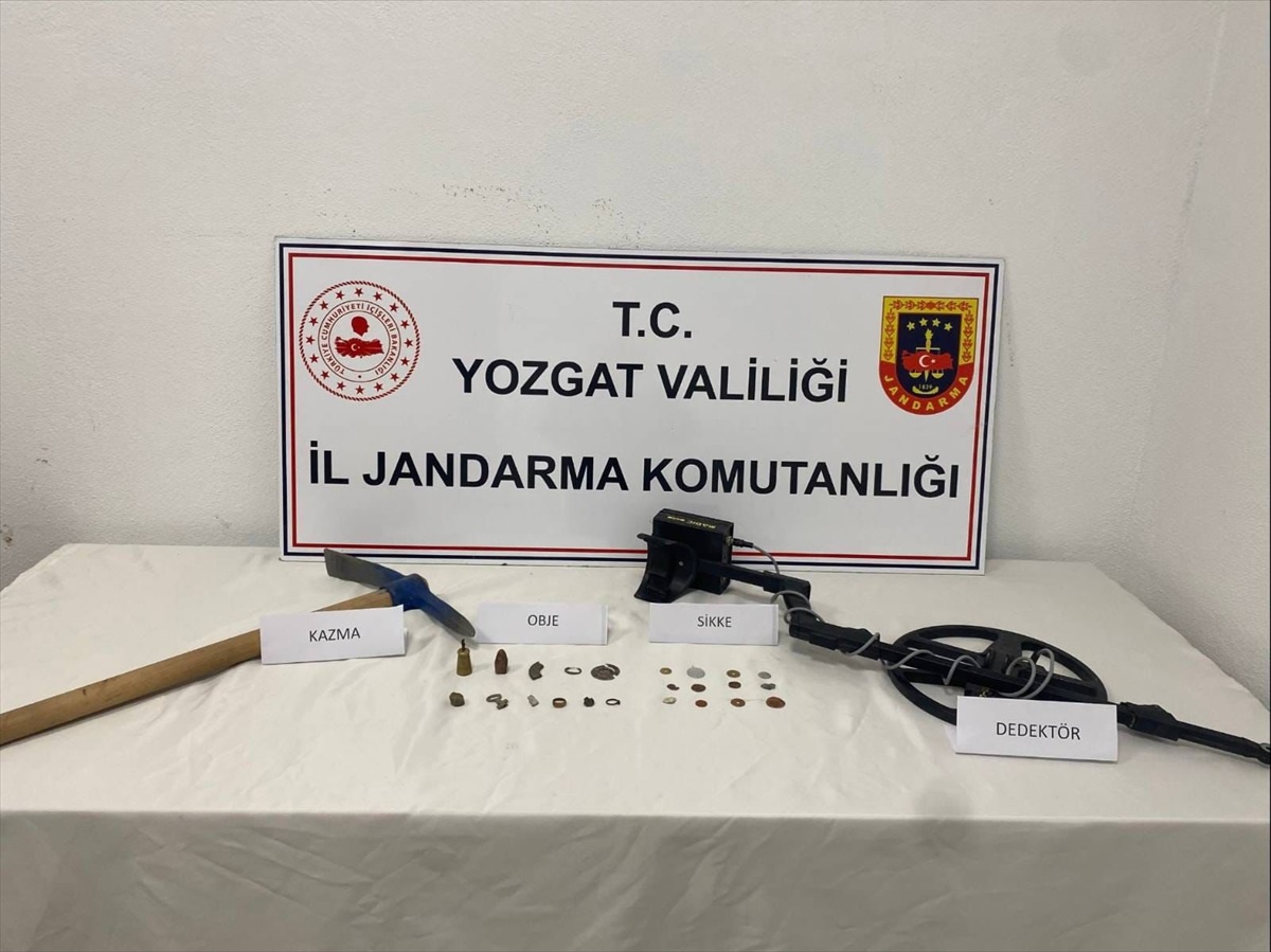 [BELEDIYE · Yozgat · Akdağmadeni] Yozgat'ta İzinsiz Kazı Yapan Şüpheli Gözaltına Alındı