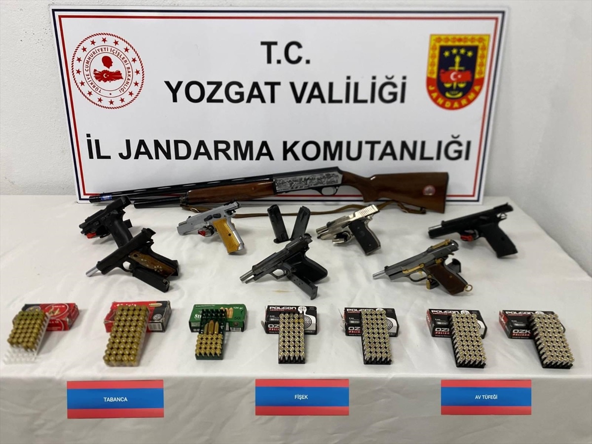 [BELEDIYE · Yozgat · Akdağmadeni] Yozgat'ta Ruhsatsız Silah Operasyonu: 1 Gözaltı
