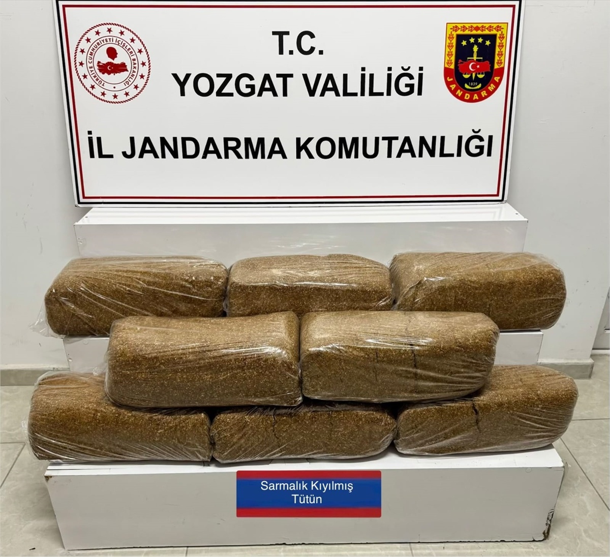 [BELEDIYE · Yozgat · Boğazlıyan] Yozgat'ta kaçak tütün operasyonunda 2 zanlı yakalandı