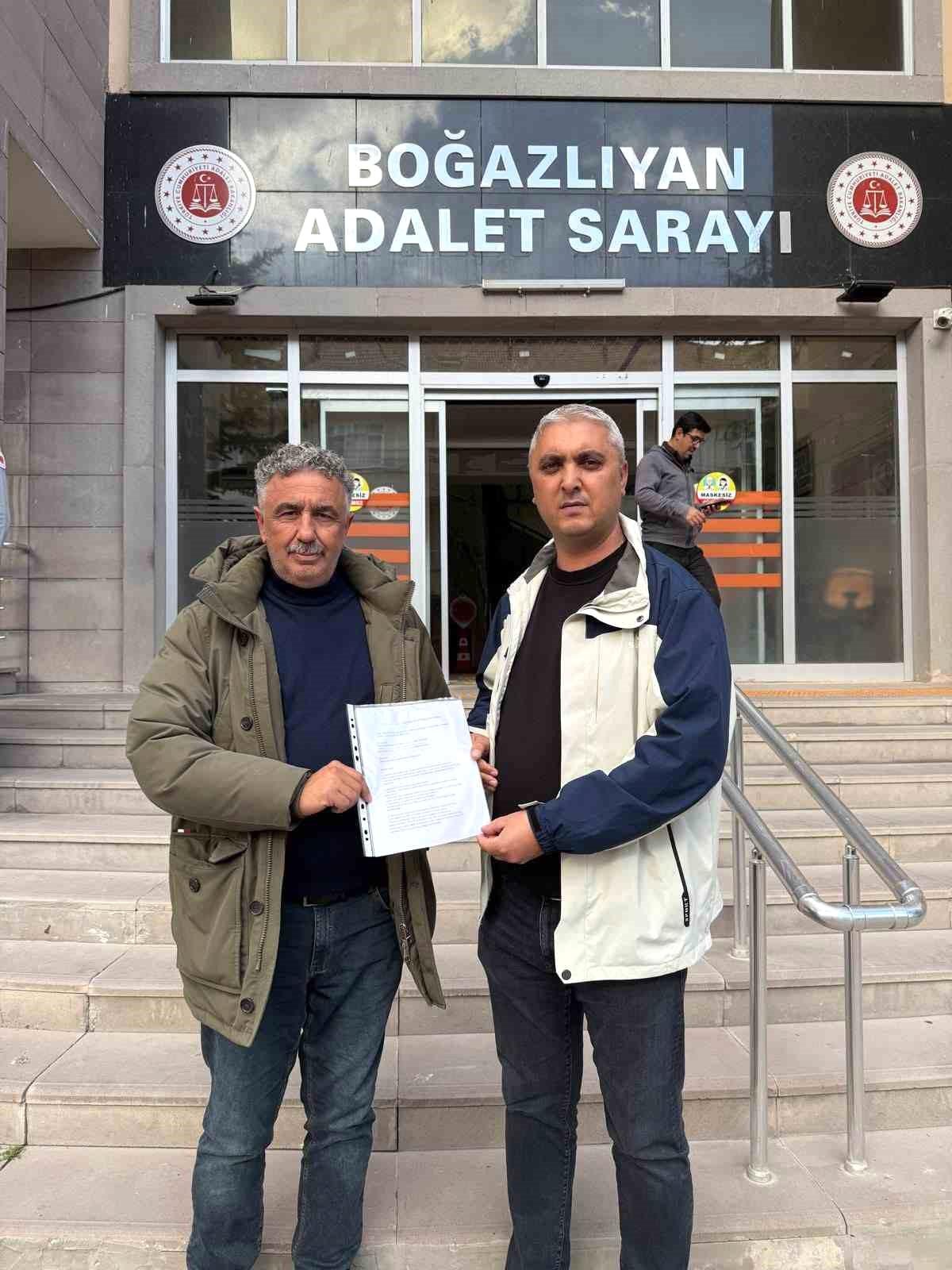[BELEDIYE · Yozgat · Boğazlıyan] MHP İlçe Başkanı Celalettin Yarol'dan Zafer Partisi'ne Suç Duyurusu