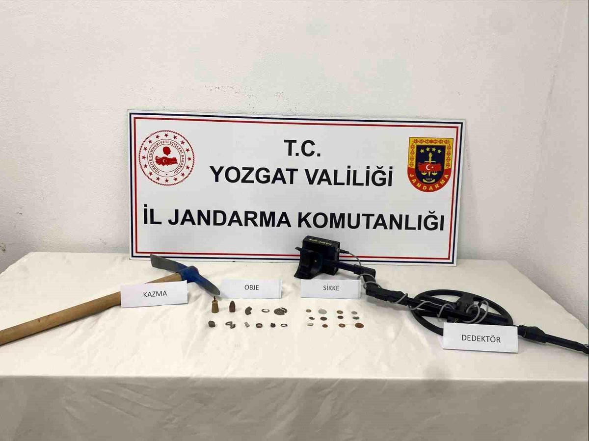 [YEREL / KAMU · Yozgat · Akdağmadeni] Yozgat'ta Kaçak Kazı Yaparken Suçüstü Yakalandı