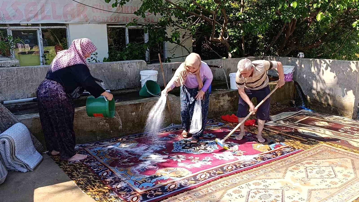 [YEREL / KAMU · Yozgat · Çekerek] Yozgat'ta geleneksel halı yıkama mesaisi başladı